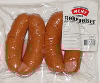 Røkepølse Ca400g Meny Oasen Pølsemakeri