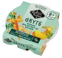Gryte med Gulrot og Bulgur 185g 8mnd Kolonihagen