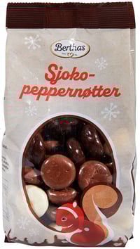 Sjokopeppernøtter 250g Berthas