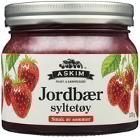 Jordbærsyltetøy 370g Askim