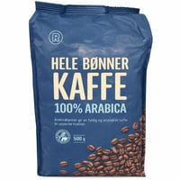 Hele bønner kaffe 100% Arabica