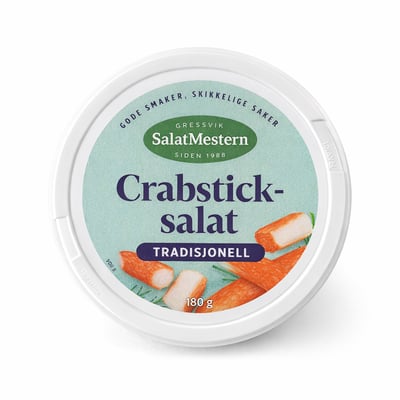 Crabsticksalat Tradisjonell