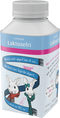 Tine Laktosefri Lettmelk 1/4 liter