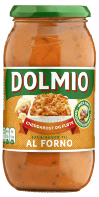 Dolmio® Al Forno Saus Cheddar og Fløte 500g