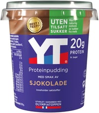 Yt Proteinpudding Sjokolade 190g Tine