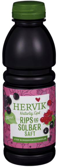 Hervik Rips & Solbærsaft 0,5l