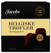 Belgiske Trøfler Kakao 200g Jacobs Utvalgte