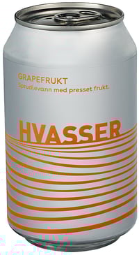 Hvasser Grapefrukt 330ml