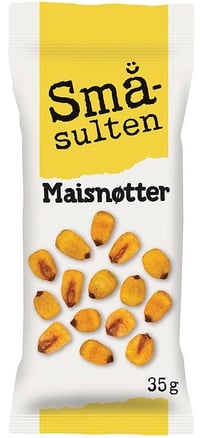 Småsulten Maisnøtter 35 g