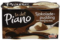Piano Sjokoladepudding 2x160g