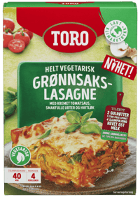 Toro Grønnsakslasagne 203g