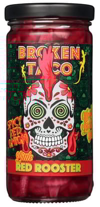 Red Onions Hot&Sweet 226g Broken Taco