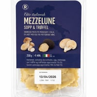 Ekte italiensk Mezzelune sopp & trøffel