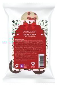Kakemann m/Sjok 1pk 70g Mesterbakeren