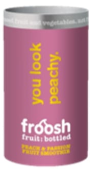 Froosh Shorty Fersken&Pasjonsfrukt 150ml boks