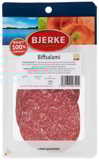Biffsalami 70g Bjerke