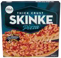 Pizza Skinke Thick Crust 480g Folkets