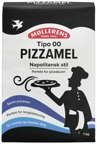 Pizzamel Tipo 00 Napolitansk 1kg Møllerens