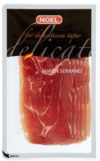 Serrano Skinke skivet 80g Noel