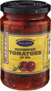 SUNDRIED TOMATOES 280g Santa Maria