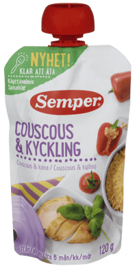 Semper Couscus og Kylling 120g