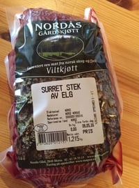 Elgstek Surret Nordås Gårdskjøtt