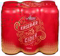 Aass Kirsebærcider 6 x 0,5l, 3 l