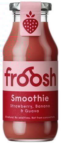 Froosh Jordbær Banan Guava Smoothie 250ml X12