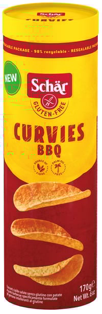 Schär Curvies Bbq 170g