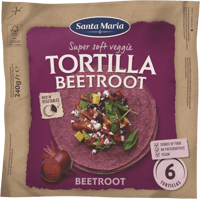 Santa Maria Tortilla Beetroot Medium 240g