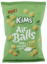 KiMs Balls Sourcream & Onion 120g