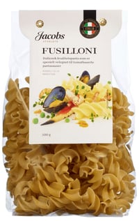Pasta Fusilloni 500g Jacobs Utvalgte
