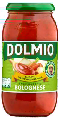 Pastasaus Smooth Moste Grønnsaker 500g Dolmio