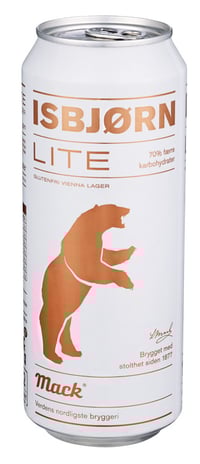 Isbjørn Lite Vienna Lager Glutenfri 0.50lx6bx Brett