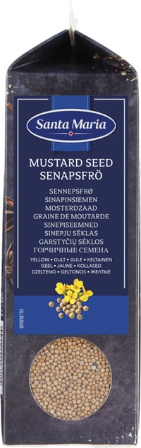 Sennepsfrø Gule 640g Santa Maria