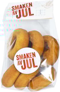 Smultringer 6stk 300g Tromsø Bakeri