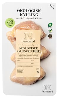 Hovelsrud Kyllingklubber Øko 350g