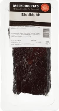 Blodklubb Ca500g Brødr.Ringstad