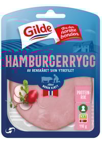 Hamburgerrygg 110g Gilde