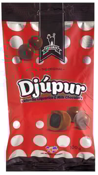 Djupur Lakris&Sjokolade 100g Draumur