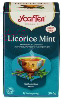 Økolog Te Lakris Mynte 17pos Yogi Tea