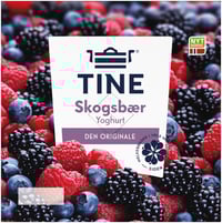 Yoghurt Skogsbær 4x150g Tine