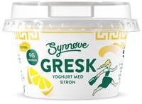 Yoghurt Gresk Sitron 150g Synnøve