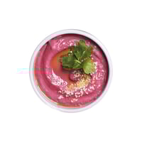 Hummus med Rødbeter