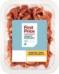 Svinestrimler 500g First Price