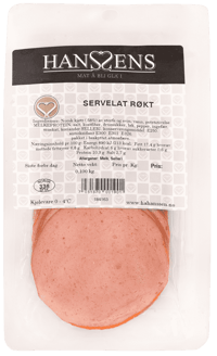 Hanssens Røkt Servelat 100g
