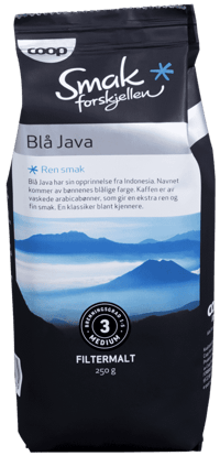 Smak Blå Java Filterkaffe 250g