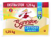 Gulost Lett 16% Ca1,25kg Synnøve