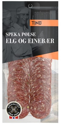 Speka Pølse Elg&Einerbær 80g Tind