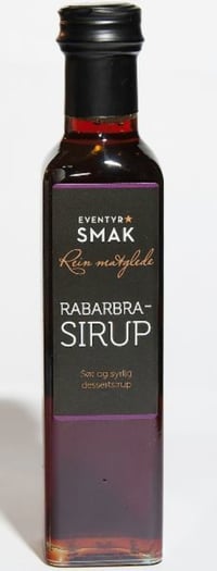 Rabarbrasirup 250ml Eventyrsmak